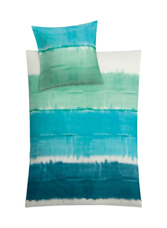 kleine-wolke-bettw-sche-long-beach-pazifik-mako-satin-135-x-200-80-x-80-cm image 1