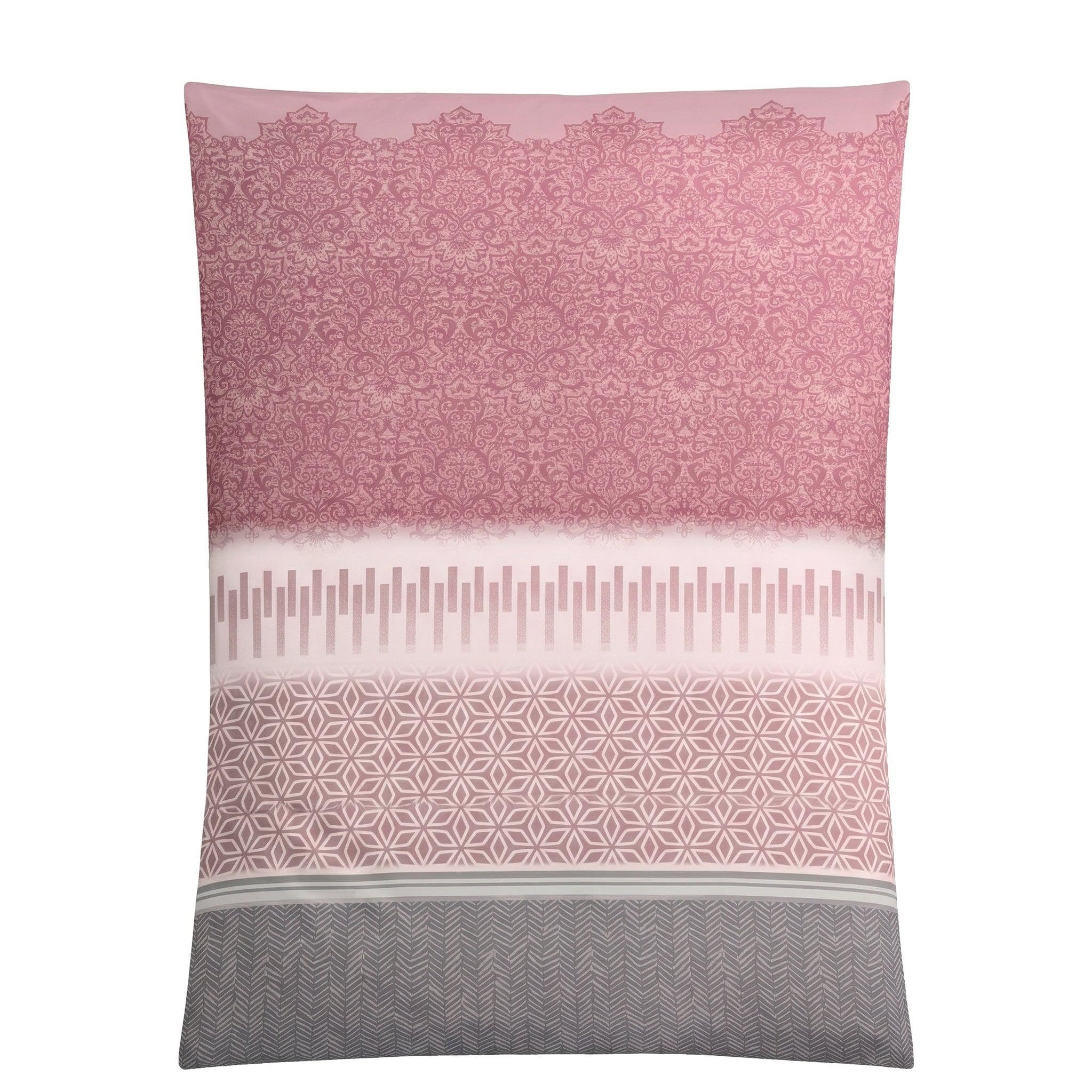 kleine-wolke-estrella-mako-satin-bettw-sche-155-x-220-80-x-80-cm-pastellrose image 2