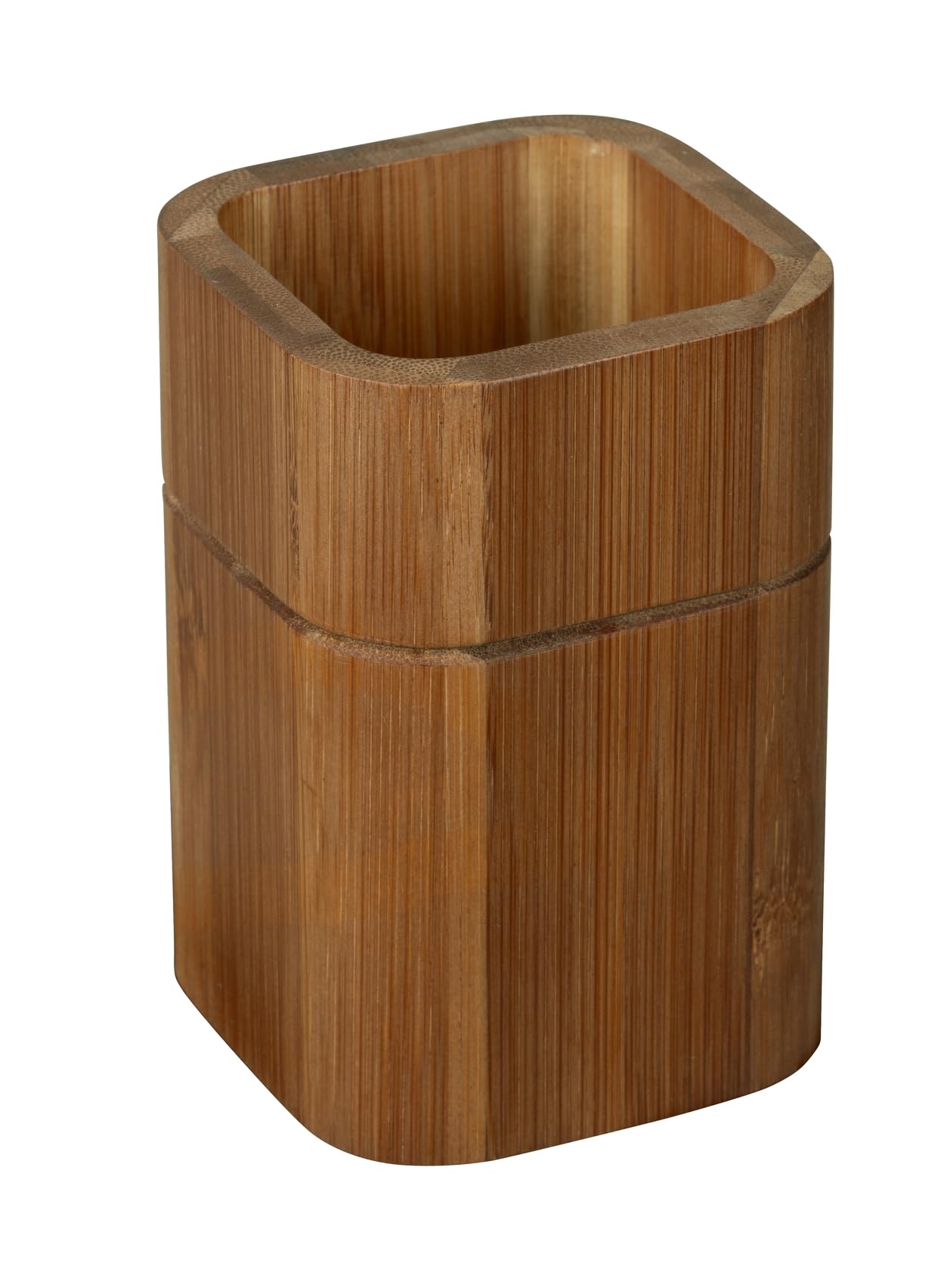 wenko-zahnb-rstenhalter-serro-bambus-braun-7-5-x-11-x-7-5-cm-badbecher image 3