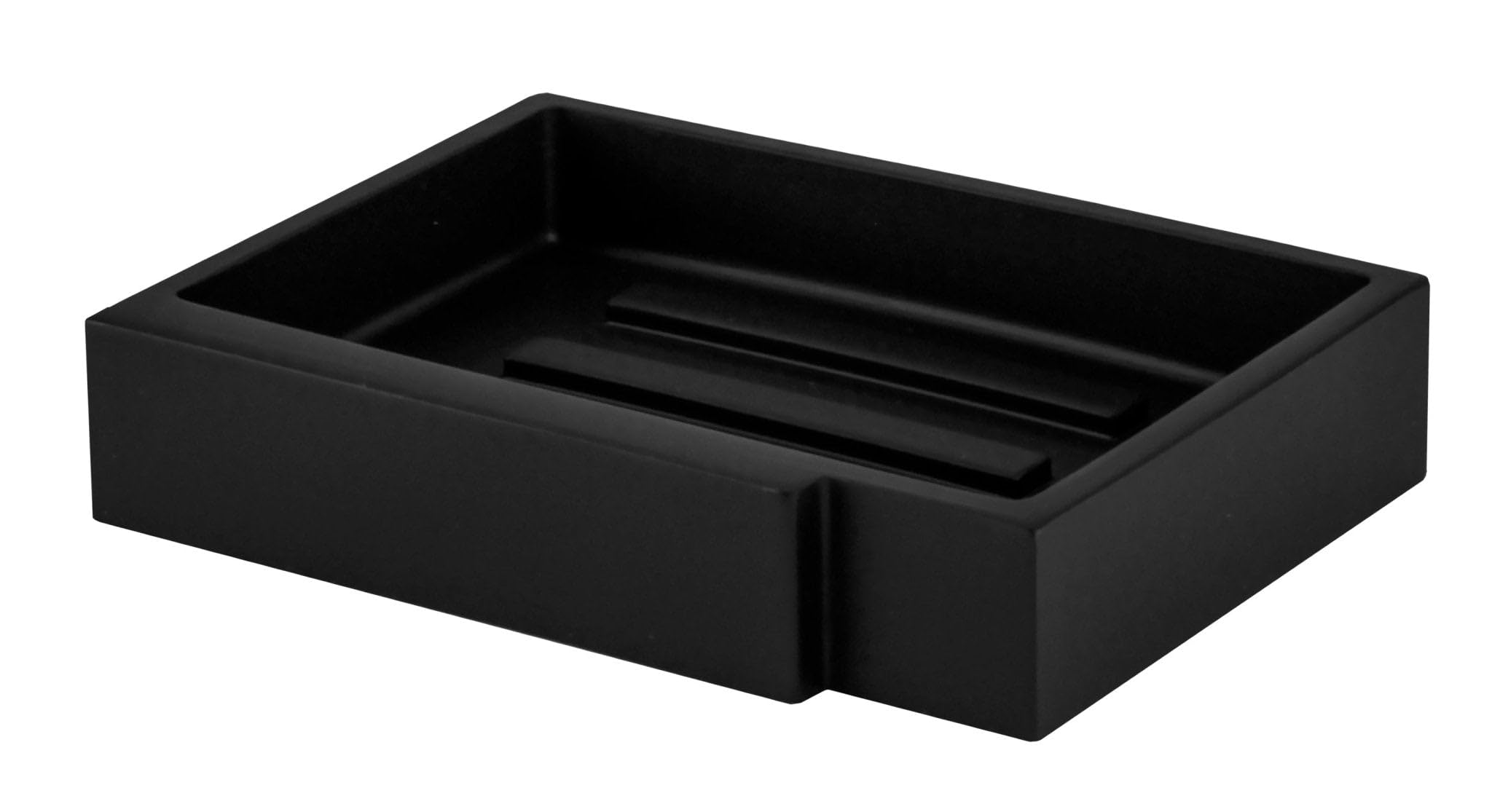 kleine-wolke-gerry-seifenschale-schwarz-eckig-aus-polyresin image 1