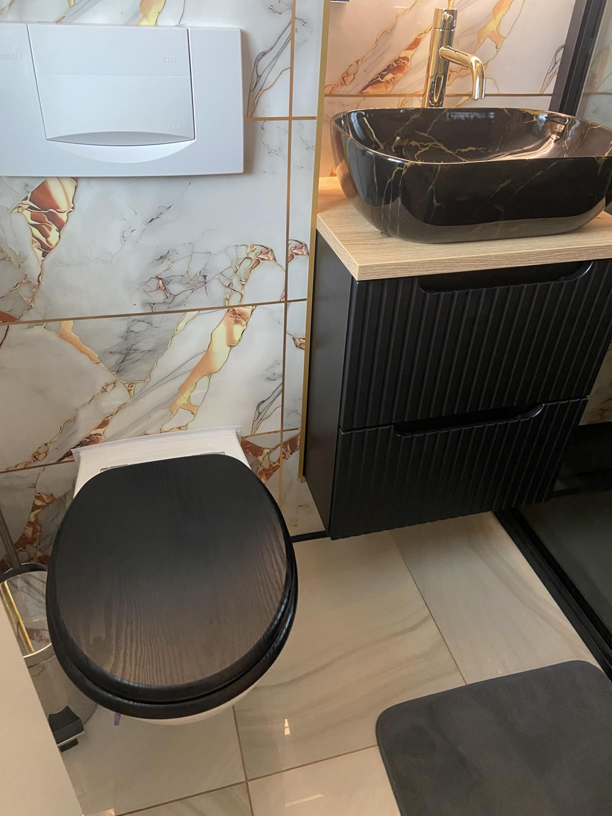 Passt auf unser Standard-WC