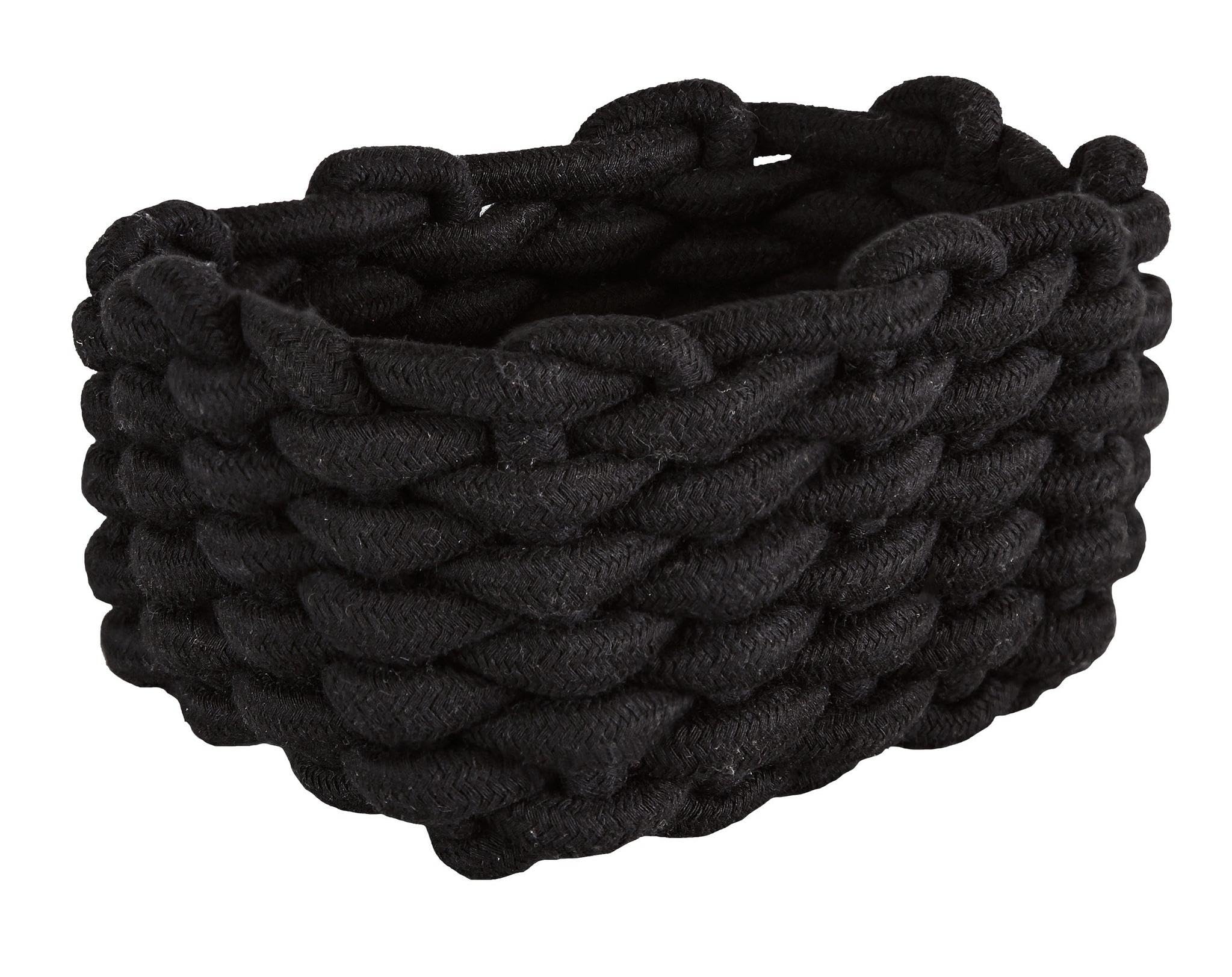 kleine-wolke-aufbewahrungskorb-fellone-schwarz-19-x-14-x-10-cm image 1
