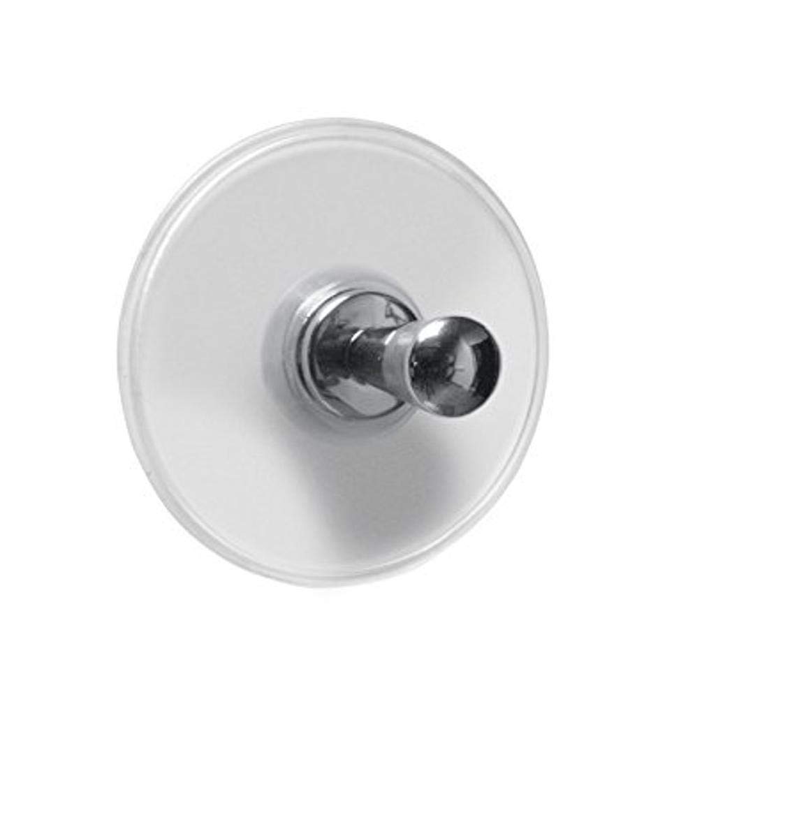kleine-wolke-marbella-wandhaken-4er-set-pvc-zink-transparent-silber image 1