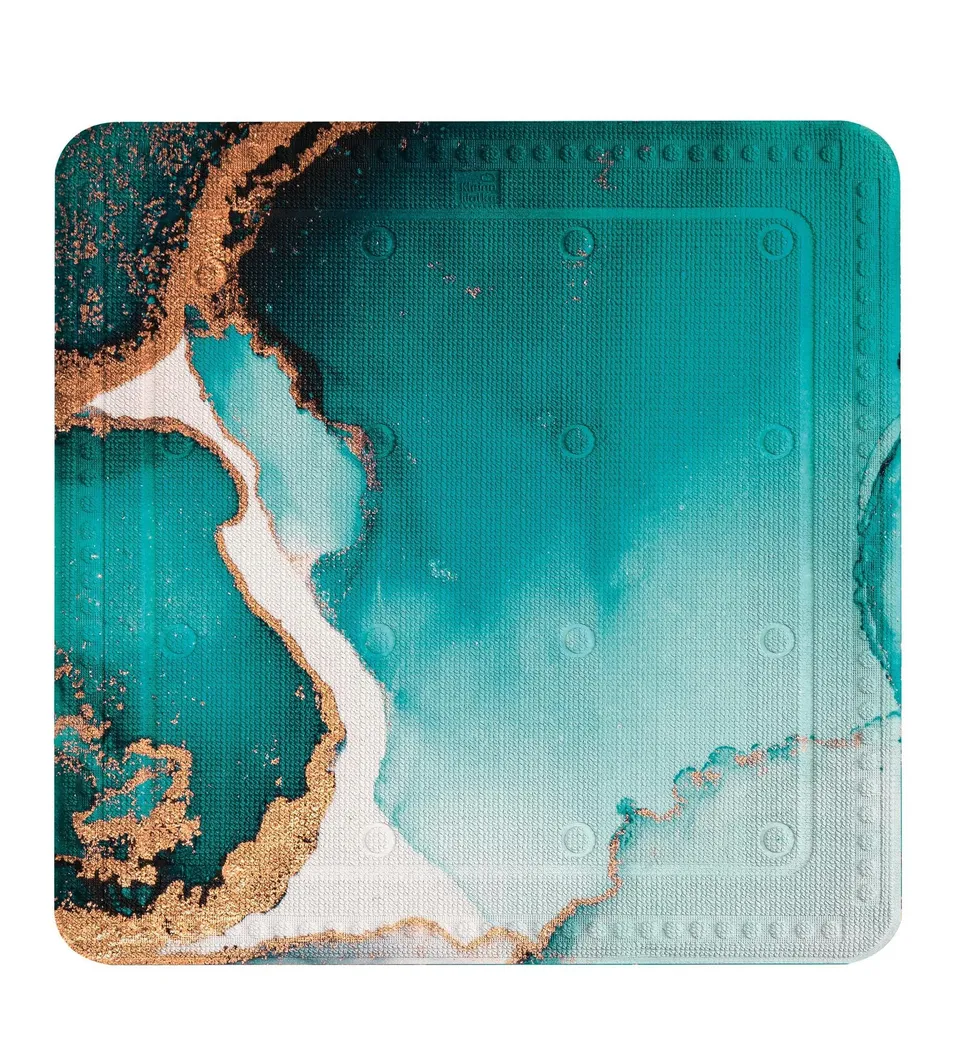 kleine-wolke-duscheinlage-teal-petrol-55-x-55-cm image 1