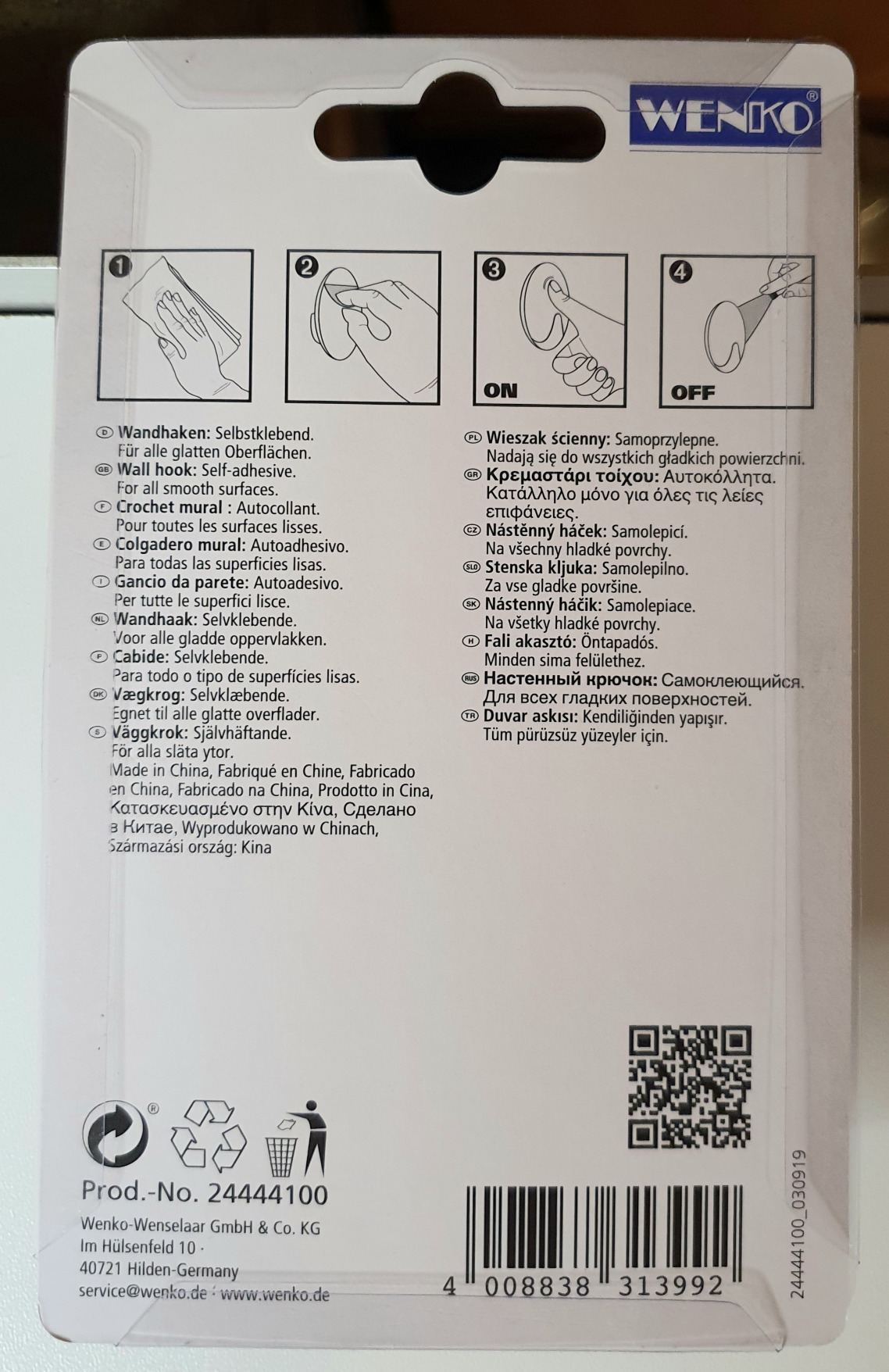 Praktischer Haken für Küche