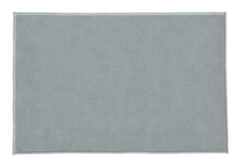 kleine-wolke-badteppich-velvet-platinfarben-70-x-120-cm image 7