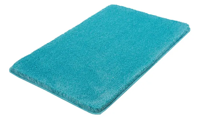 kleine-wolke-badteppich-t-rkis-85-x-150-cm-polyacryl-hochflor image 1