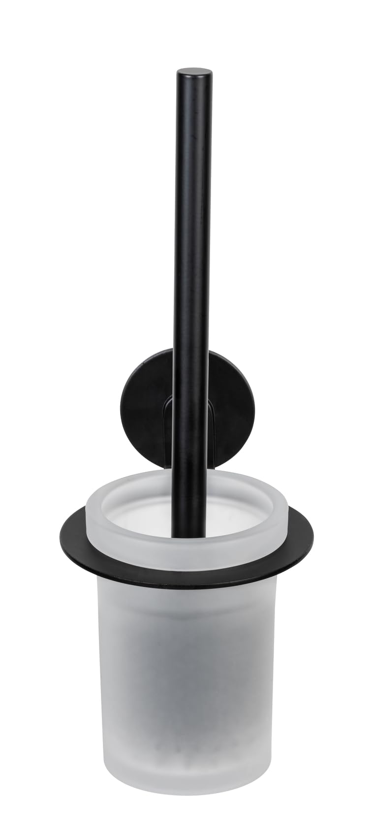 wenko-turbo-loc-bivio-wc-garnitur-black-matt-aus-aluminium-und-glas image 7