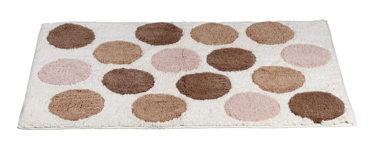 wenko-tibet-badematte-60-x-90-cm-bio-baumwolle-punkte-rutschhemmend image 5