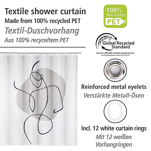 wenko-ladyline-textil-duschvorhang-180x200-cm-mehrfarbig-mit-ringen image 7