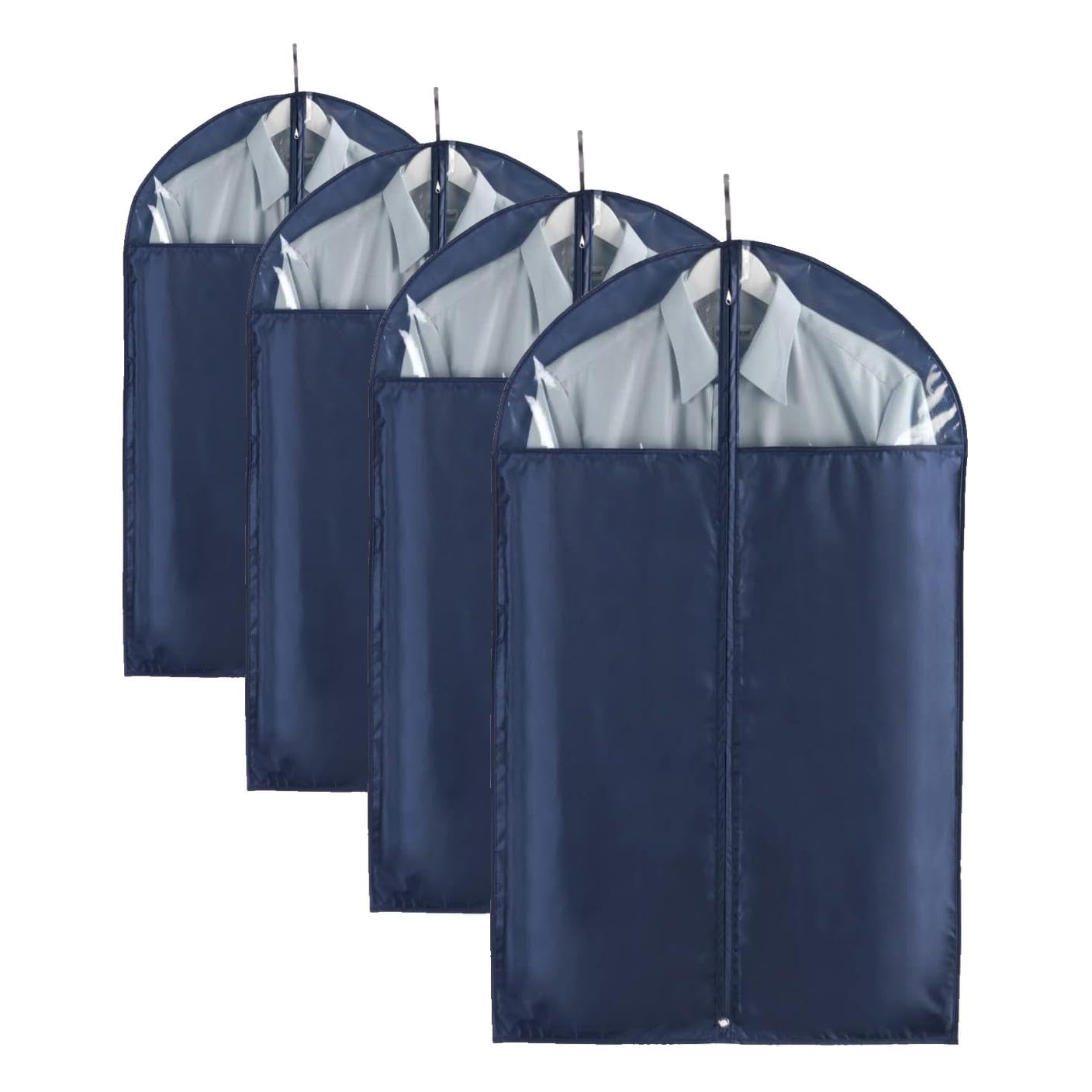 wenko-kleidersack-business-100x60-cm-dunkelblau-kleiderh-lle-polyester image 4