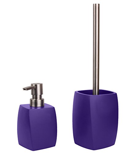 sanilo-badezimmer-set-wave-purple-seifenspender-wc-b-rste-freistehend-ohne-bohre image 8