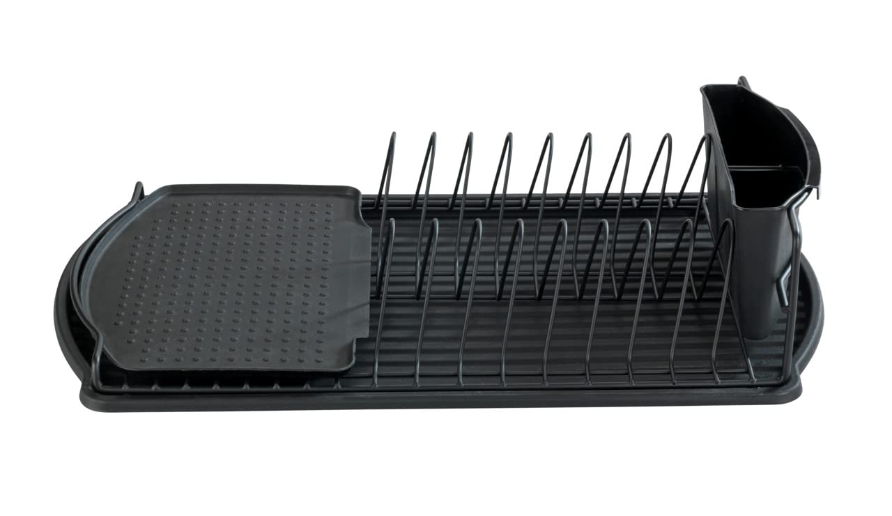 wenko-basic-geschirrabtropfer-47-5x11x26-5-cm-schwarz image 1