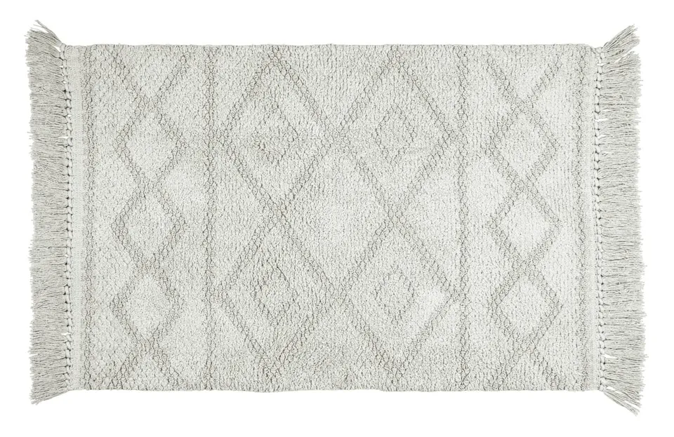wenko-badematte-urla-grau-60-x-90-cm-bio-baumwolle-jacquard image 1