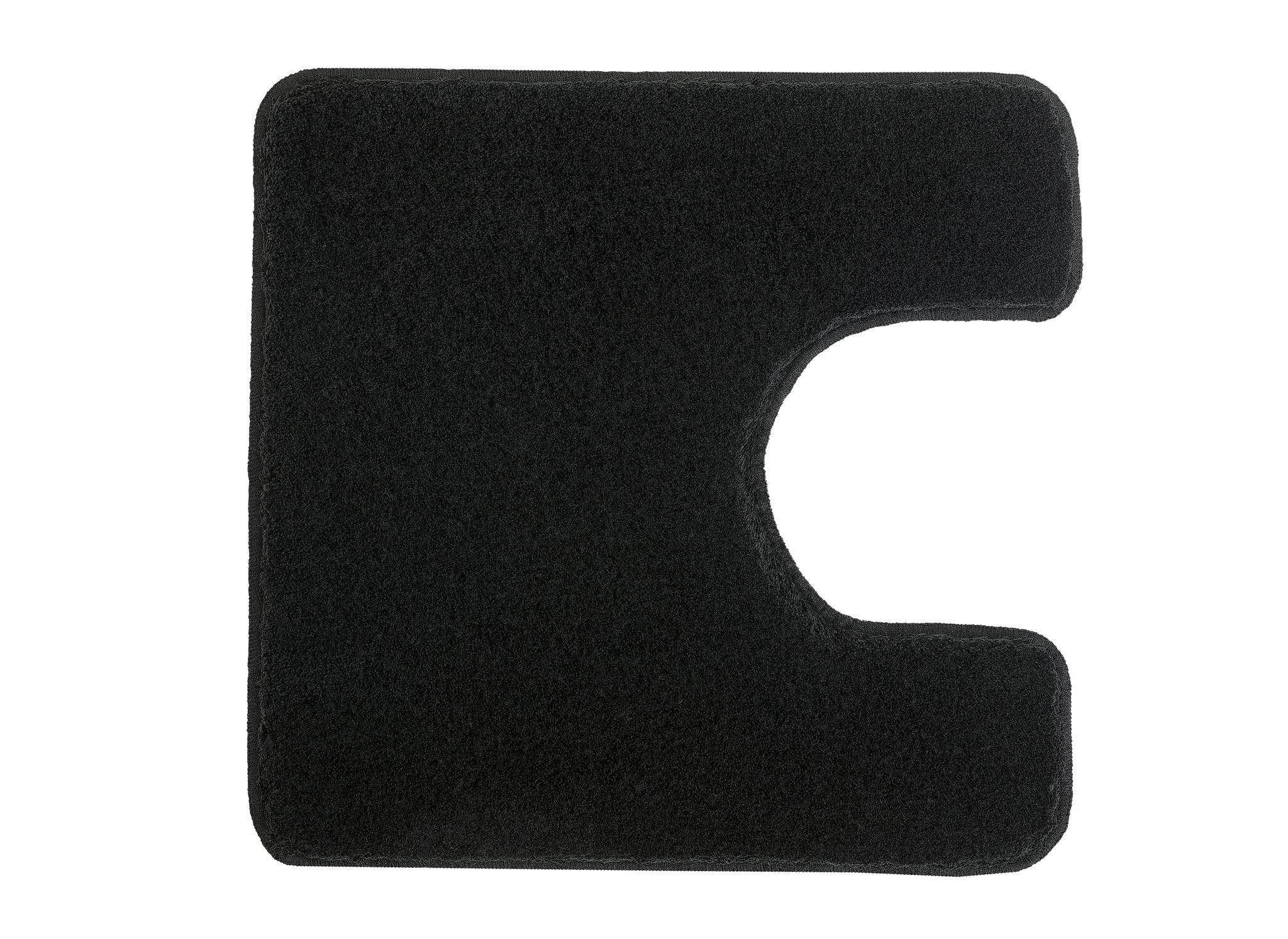 kleine-wolke-wc-vorleger-relax-schwarz-55-x-55-cm-mit-ausschnitt image 1