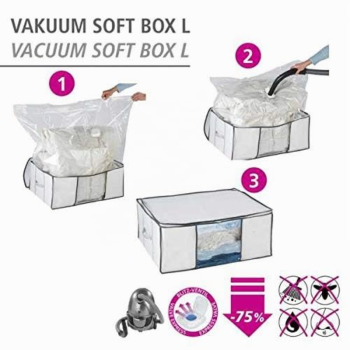 wenko-vakuum-soft-box-l-aufbewahrungsbox-mit-blitz-ventil-wei image 5