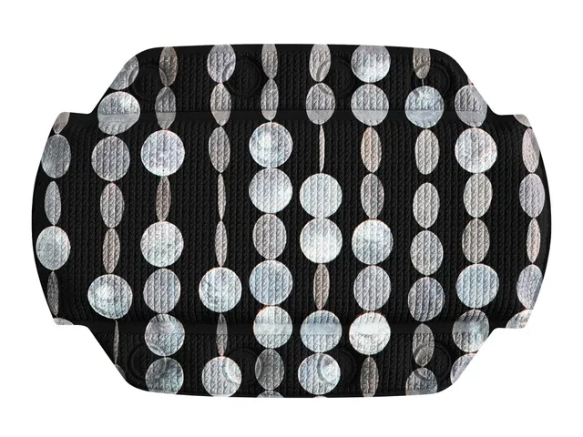 kleine-wolke-nackenpolster-perla-schwarz-32-x-22-cm-badewannen-kissen-mit-saugn- image 1