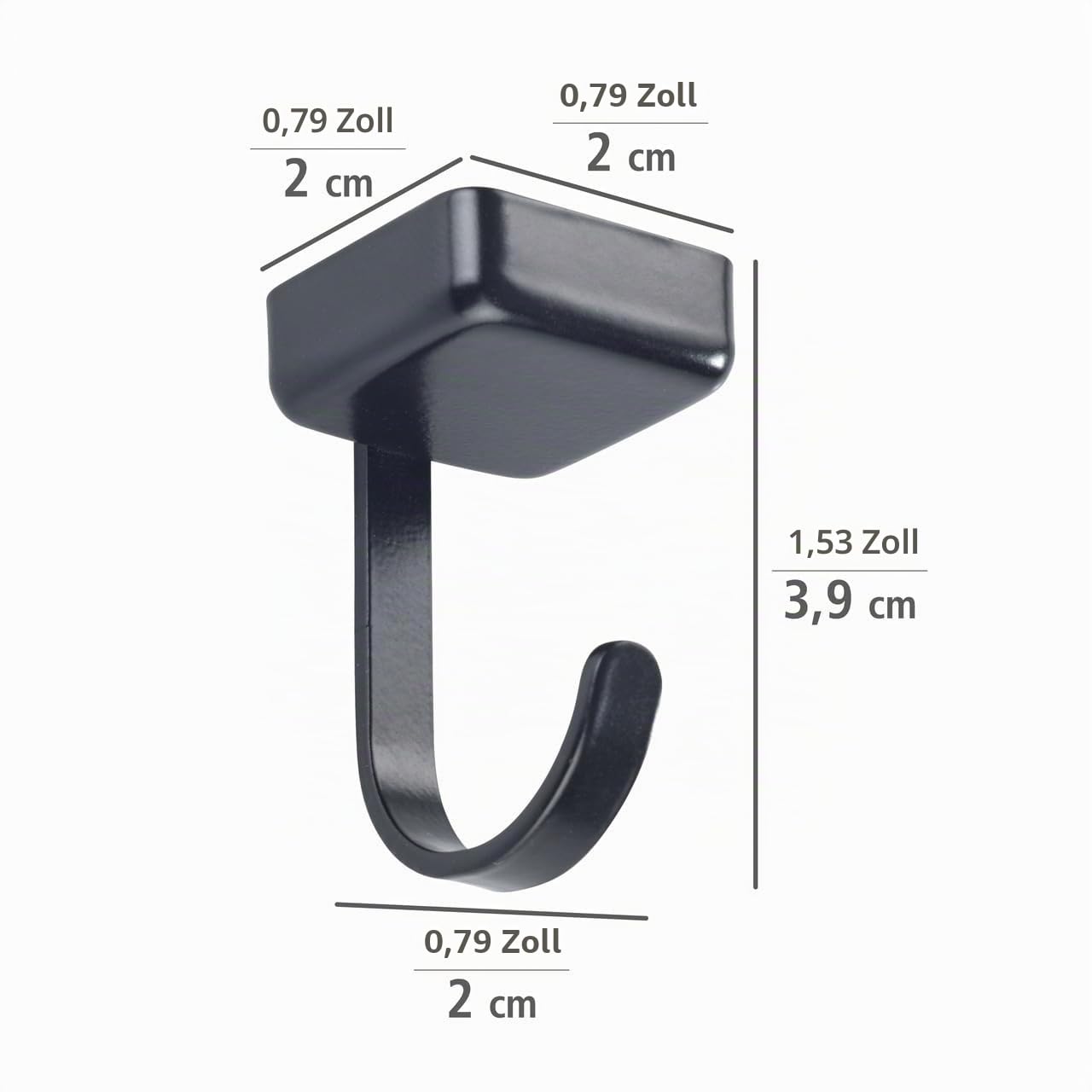 wenko-jet-magnethaken-6er-set-schwarz-2-2x3-9x2-3-cm image 5
