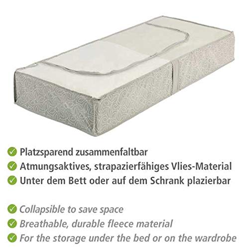 wenko-balance-unterbettkommode-aufbewahrungstasche-taupe-105-x-15-x-45-cm image 5