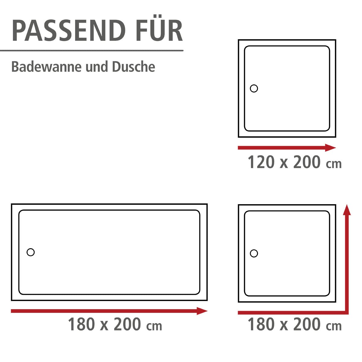 wenko-duschvorhang-astera-flex-180-x-200-cm-anti-schimmel-textilvorhang-mit-ring image 6