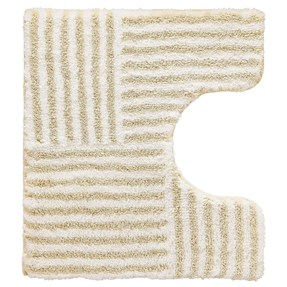 kleine-wolke-wc-vorleger-chelsea-sandbeige-55-x-50-cm-mit-ausschnitt image 1