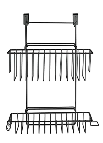 wenko-flexi-einh-ngekorb-2-etagen-32-x-47-x-12-5-cm-schwarz image 8
