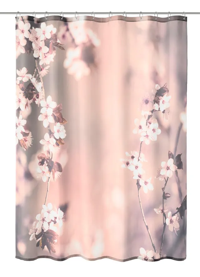 kleine-wolke-duschvorhang-textil-blossom-nelke-180-x-180-cm image 1