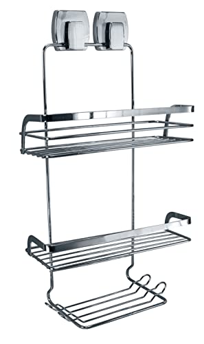 kleine-wolke-doppelkorb-levana-rechteckig-silber-metall-chromiert-6-kg image 5