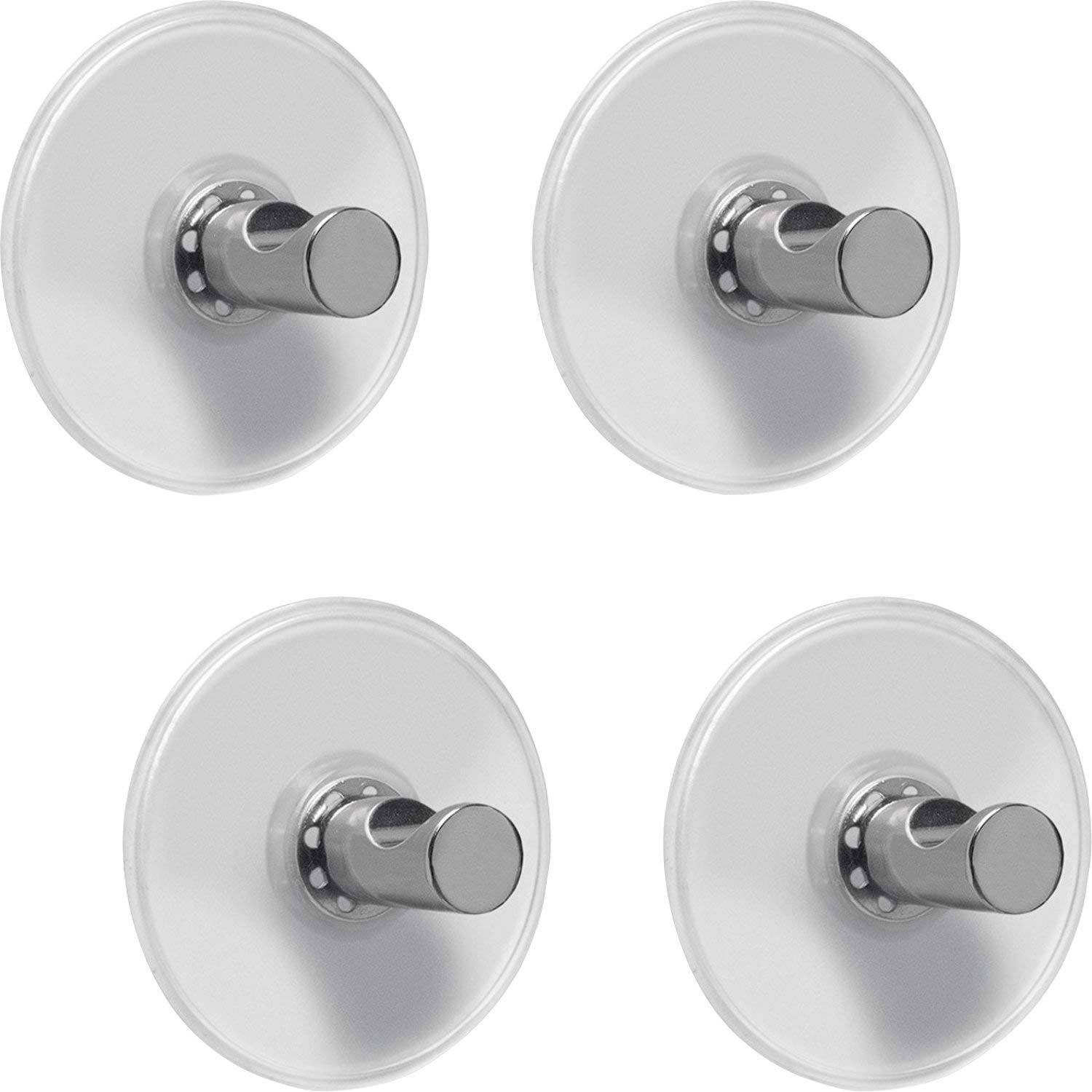 kleine-wolke-cordoba-wandhaken-smart-hooks-4er-set-pvc-zink-silber image 1
