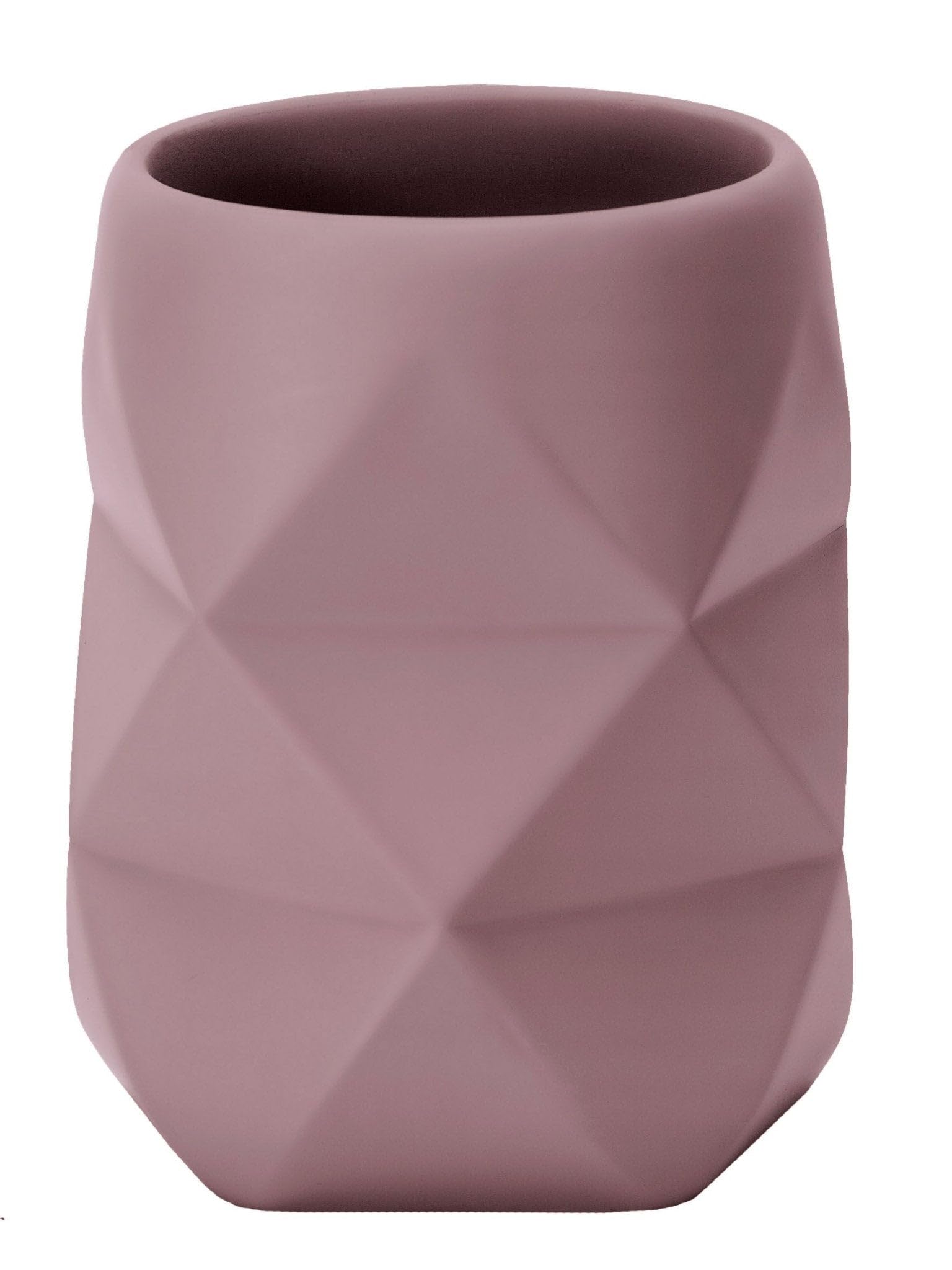 kleine-wolke-crackle-zahnputzbecher-rouge-polyresin-300-ml image 1