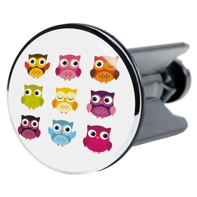 sanilo-waschbeckenst-psel-owl-universal-abflussst-psel-mit-eulen-motiv image 1