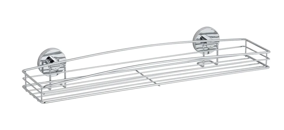 wenko-vacuum-loc-wand-maxiablage-milazzo-chrom-52-5-x-8-5-x-16-cm-ohne-bohren image 1