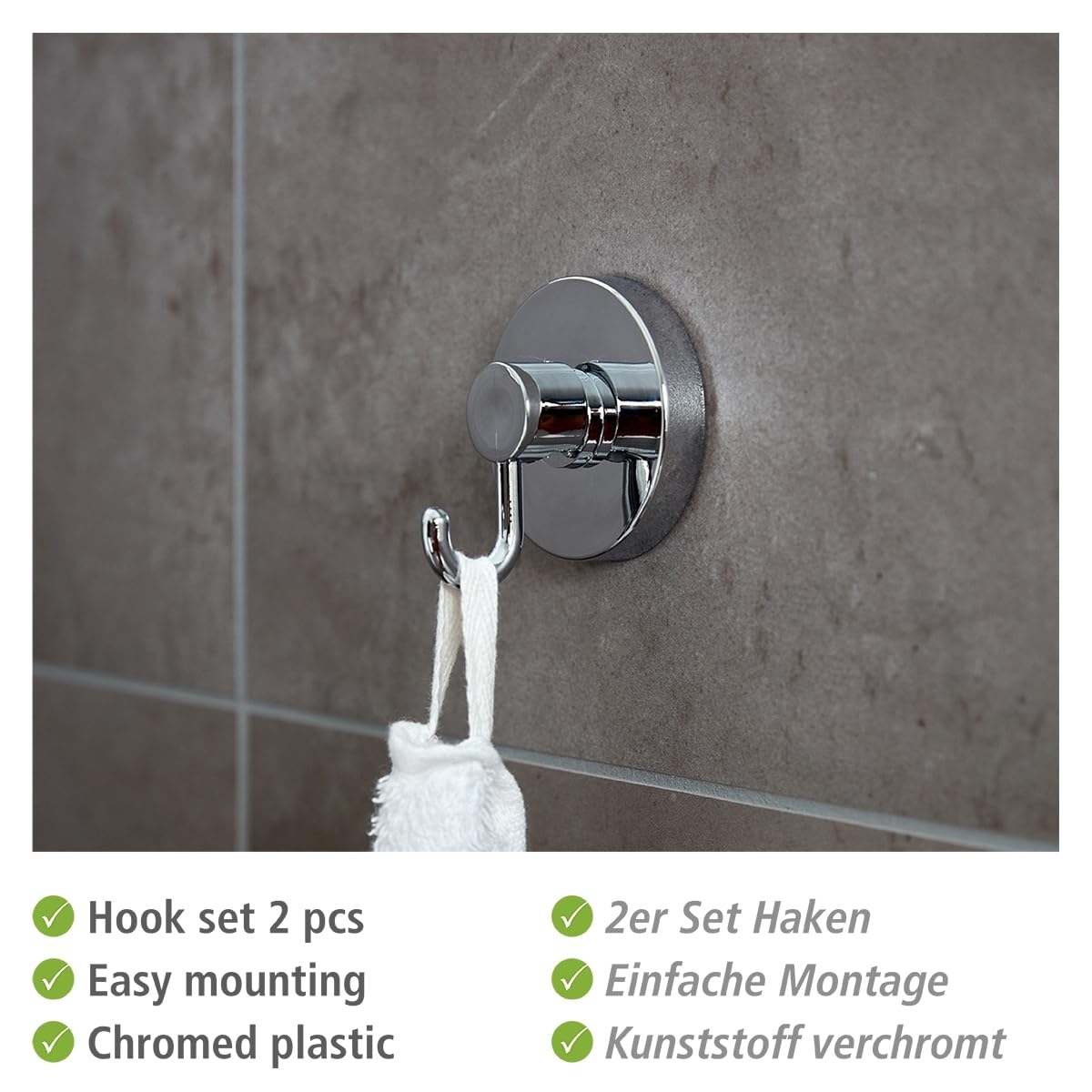 wenko-vacuum-loc-wandhaken-2er-set-handtuchhaken-chrom image 3
