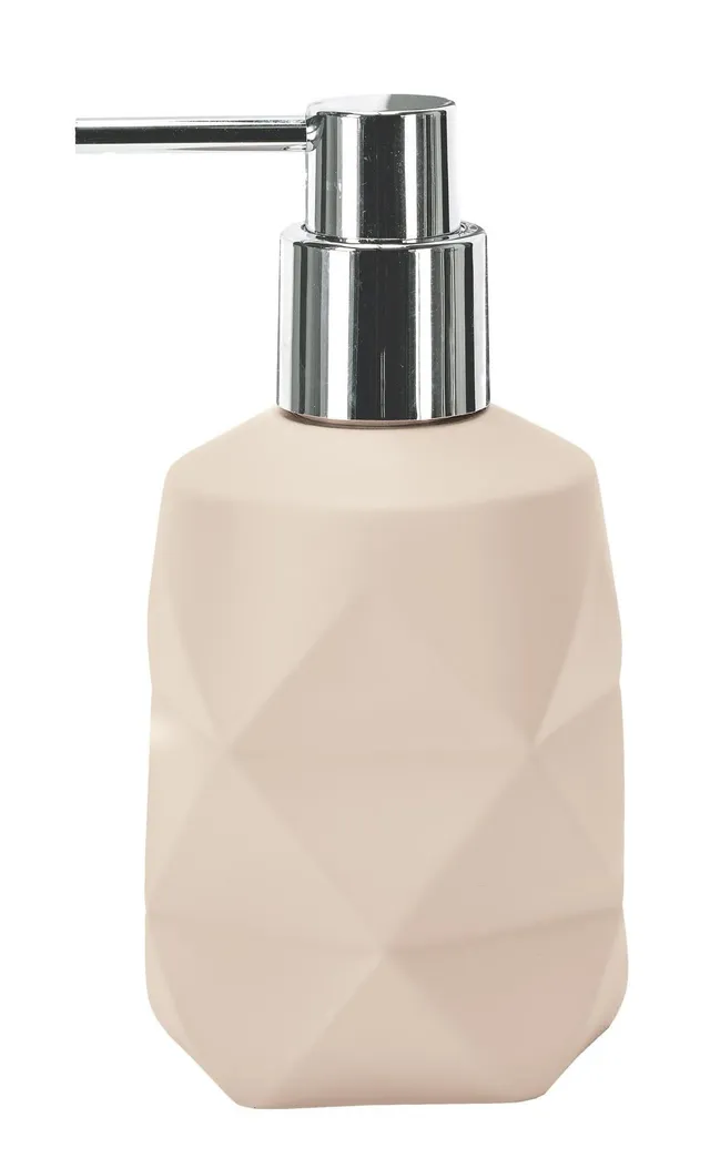 kleine-wolke-crackle-seifenspender-200-ml-polyresin-sandbeige image 1
