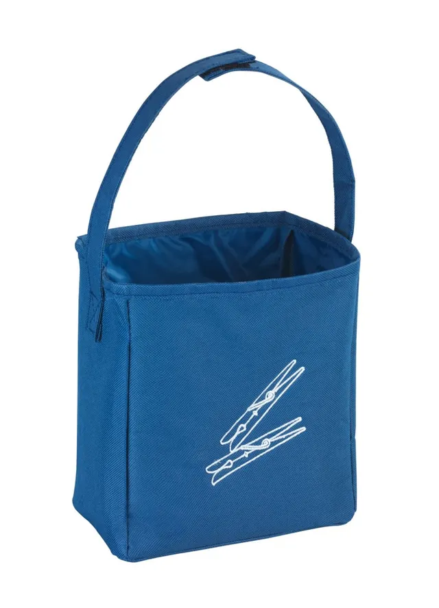 wenko-w-scheklammerbeutel-blau-polyester-beutel-17-x-19-x-10-cm-mit-klettaufh-ng image 1