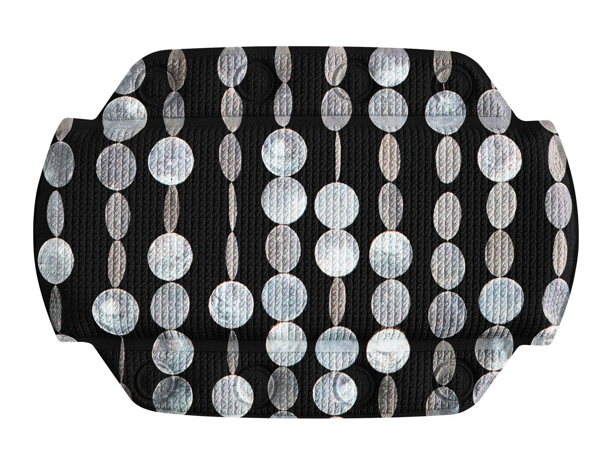kleine-wolke-nackenpolster-perla-schwarz-32-x-22-cm-badewannen-kissen-mit-saugn- image 1