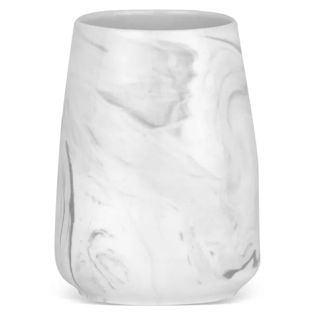 kleine-wolke-zahnputzbecher-marble-anthrazit-steinzeug-350-ml image 1