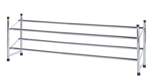 wenko-schuhregal-ausziehbar-f-r-10-paar-stapelbar-chrom-62-115-x-35-x-23-cm image 5