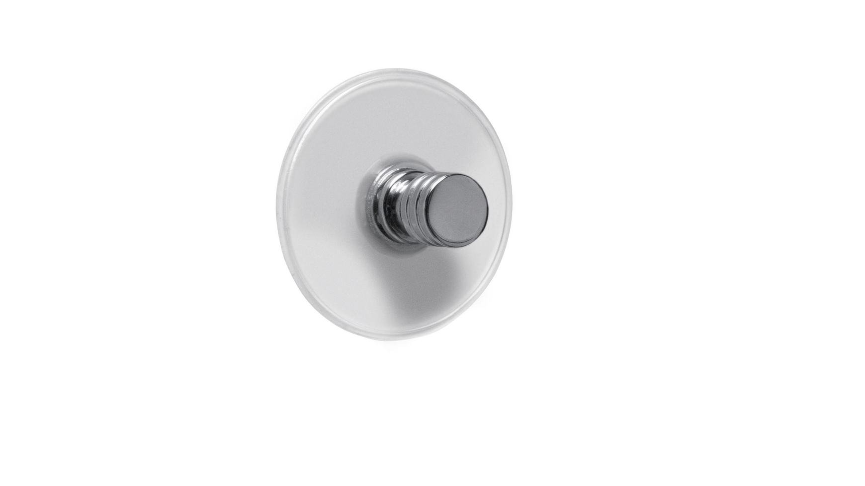 kleine-wolke-wandhaken-granada-transparent-silber-saugnapf image 1