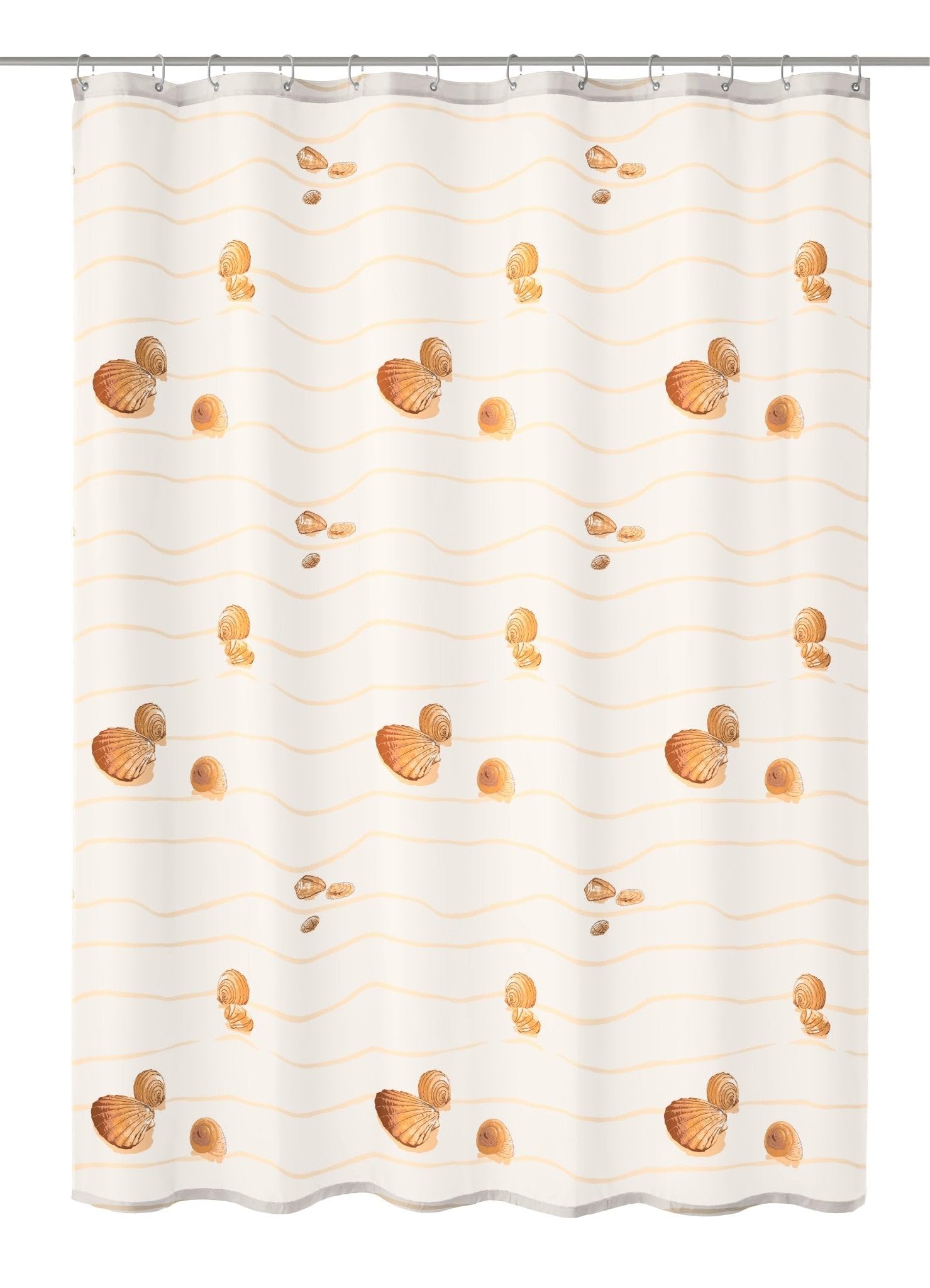 kleine-wolke-miami-duschvorhang-180x200-cm-beige-textil-oeko-tex image 1
