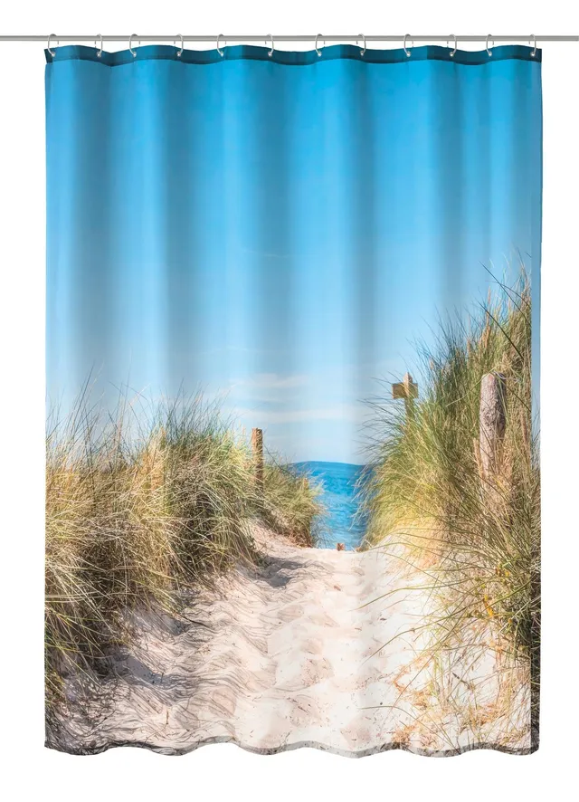 kleine-wolke-borkum-duschvorhang-textil-multicolor-180x200-cm image 1
