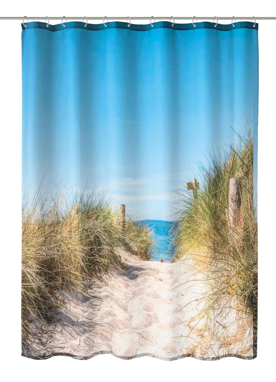 kleine-wolke-borkum-duschvorhang-textil-multicolor-180x200-cm image 1