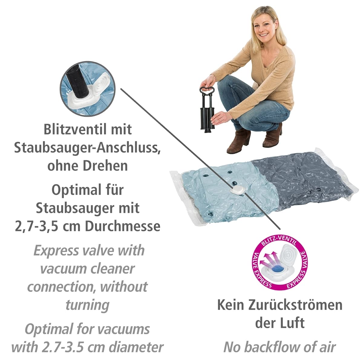 wenko-vakuum-beutel-reise-set-transparent-6-teilig-mit-staubsaugeranschluss image 4