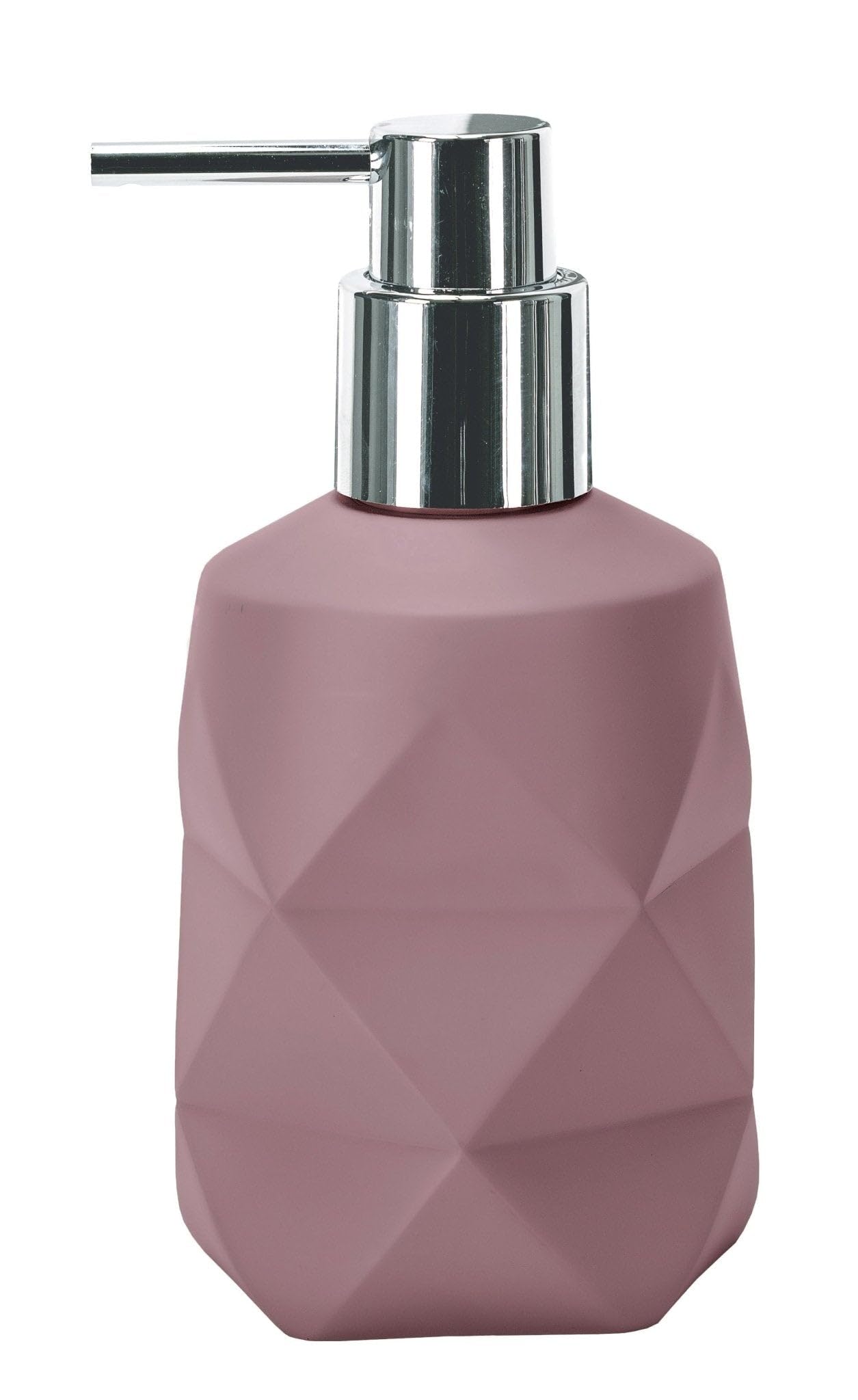 kleine-wolke-seifenspender-crackle-rouge-200-ml-polyresin-matt-rosa image 1