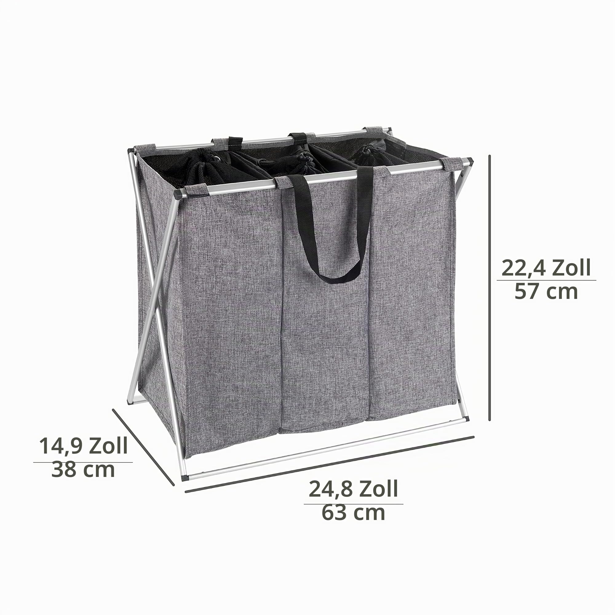 wenko-w-schesammler-trio-grau-meliert-130-l-3-f-cher-63x57x38-cm image 4