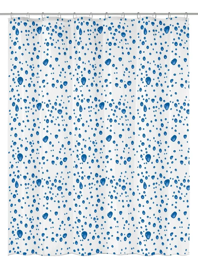 kleine-wolke-duschvorhang-bubble-peva-180-x-200-cm-marineblau image 1