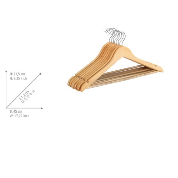 wenko-formb-gel-eco-braun-buchenholz-45-cm-24er-set-mit-hosensteg image 3