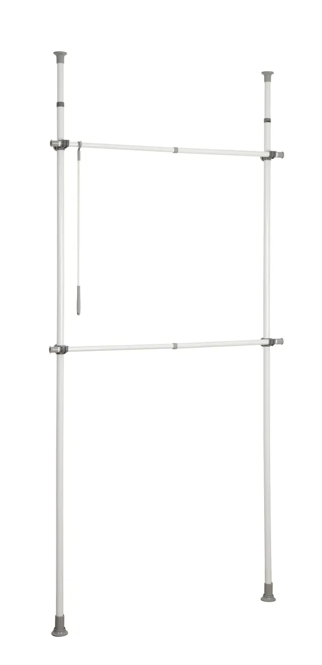 wenko-herkules-basic-teleskop-system-2-kleiderstangen-75-120-x-165-300-cm-wei image 1