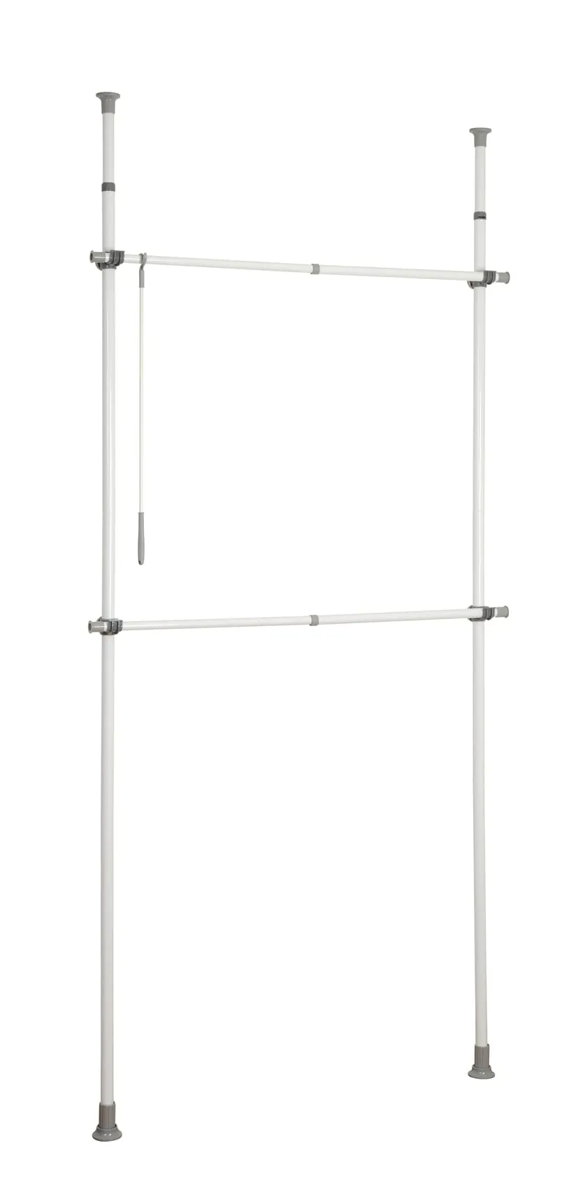 wenko-herkules-basic-teleskop-system-2-kleiderstangen-75-120-x-165-300-cm-wei image 1