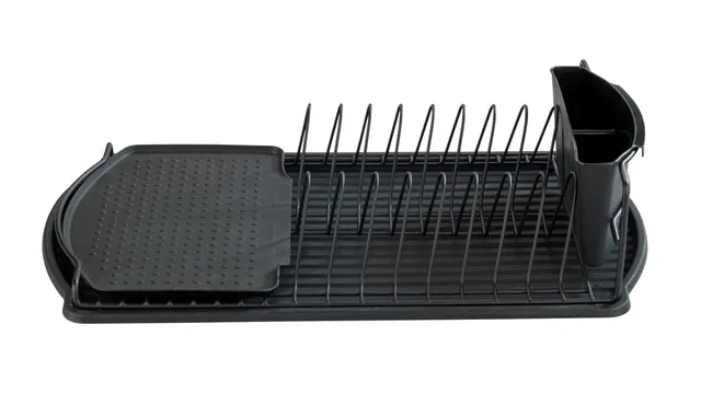 wenko-basic-geschirrabtropfer-47-5x11x26-5-cm-schwarz image 1